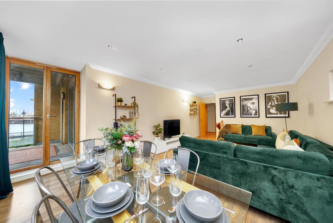 Appartamento 2 Bedroom Riverside Short Term & Flexible Renting Canary Wharf!